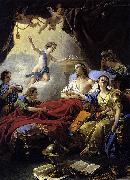 Louis Jean Francois Lagrenee Allegory on the Death of the Dauphin Spain oil painting artist